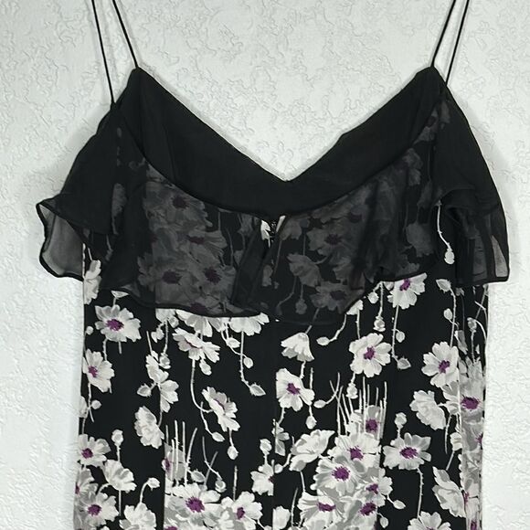 New Cinq à Sept Joelle Floral Silk Slip Dress Size 2 - Picture 8 of 16